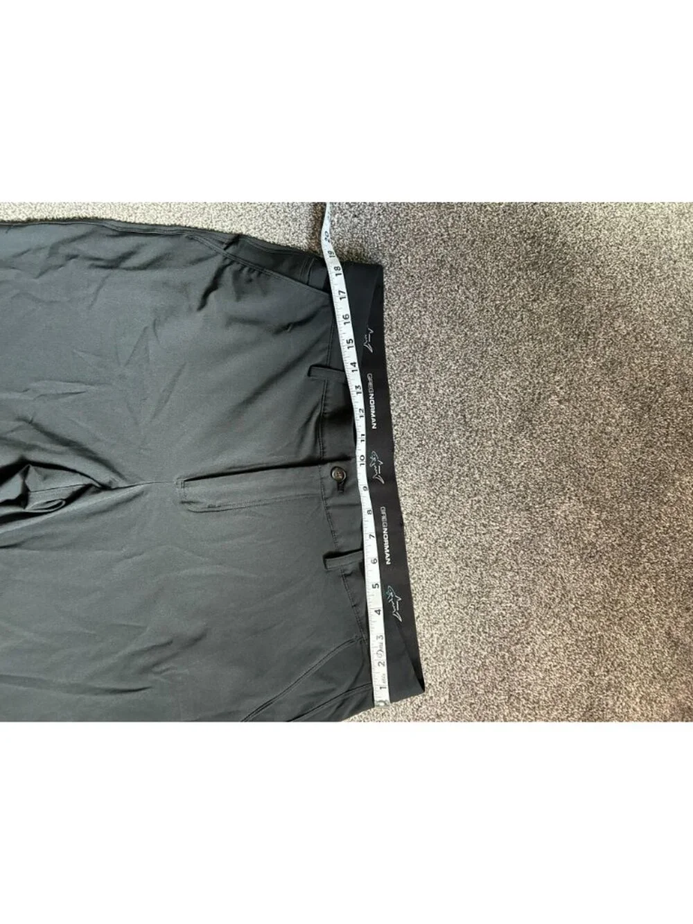 Greg Norman ML75 Microlux Pants 36x32 Black Golf Stretch Mens